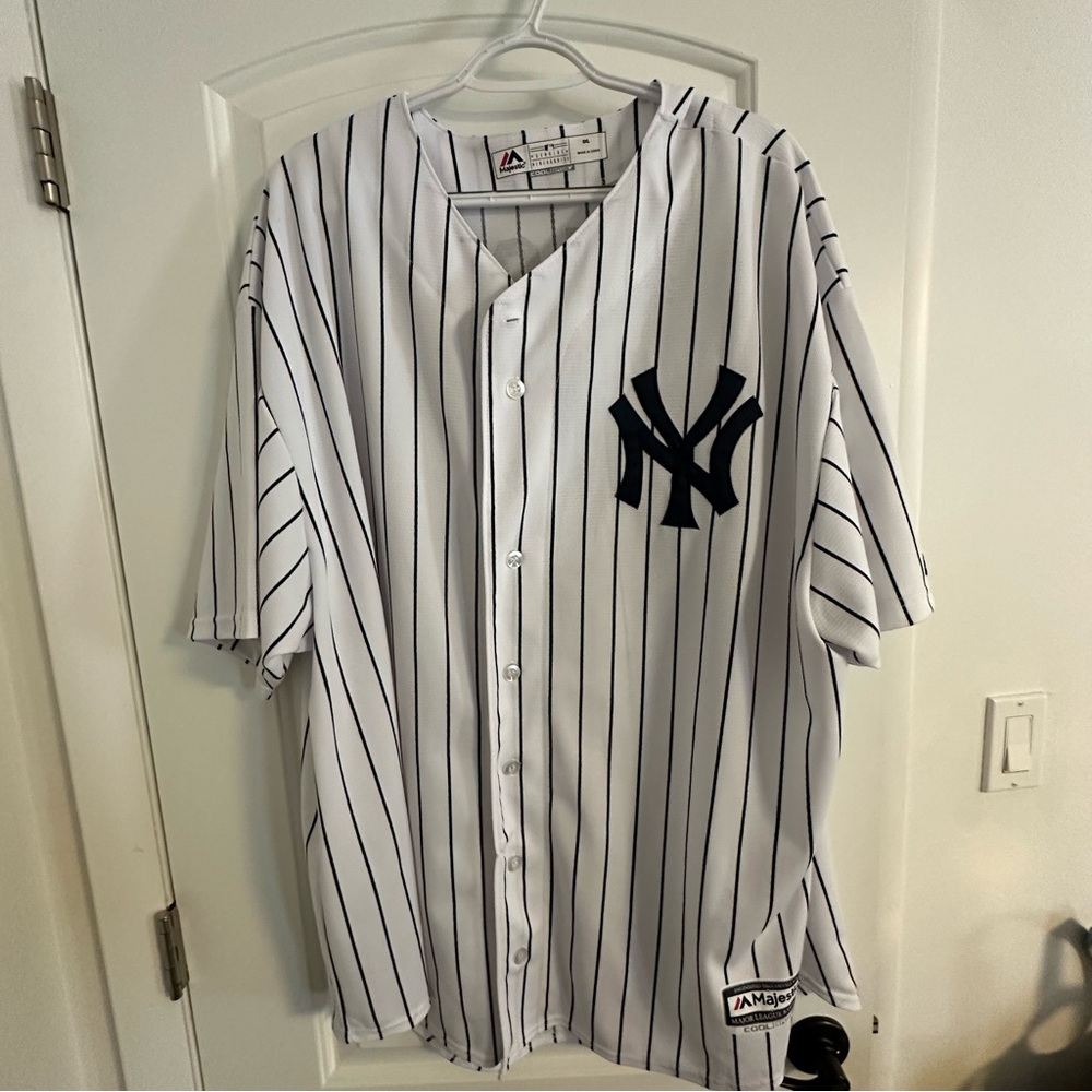 New York Yankees Majestic Thurman Munson Home Jersey 3XL